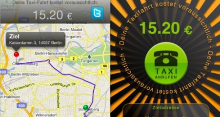 iphone app taxometer taxi